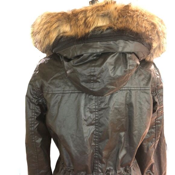 victoria’s Secret Waxed Cotton Parka Size M - Picture 9 of 16